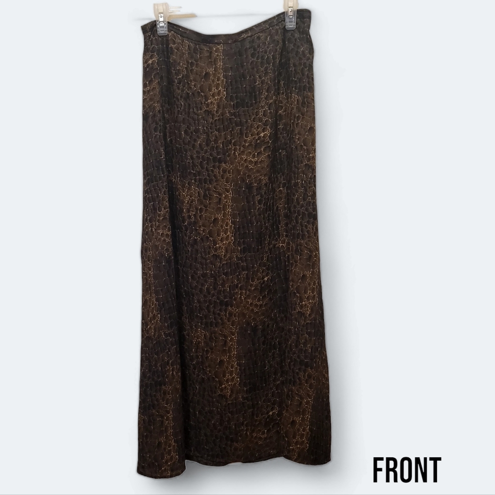EMMA JAMES - Animal Print Skirt - Vintage